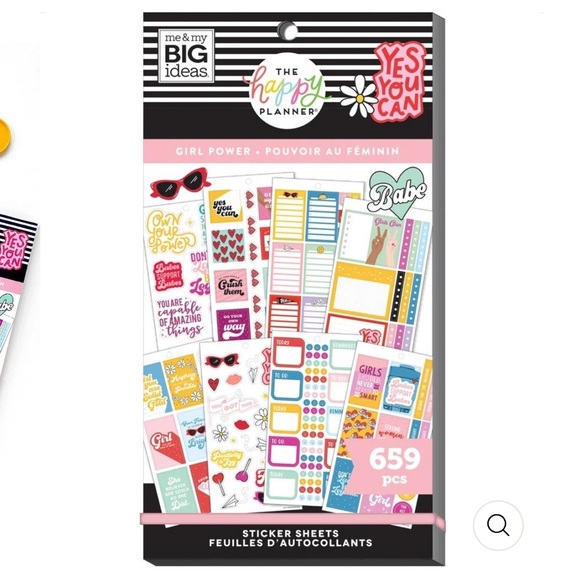 🆕 The Happy Planner: Sticker Sheets (Girl Power) - Picture 2 of 7
